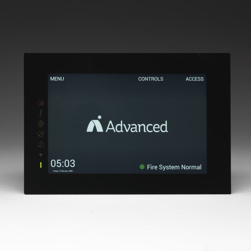 Touch-10 touch-screen terminal without bezel, dark logo (face) [800 x 800]